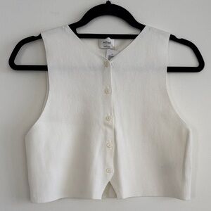 Aritzia Wilfred "Croquet" sweater vest